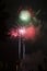 Fireworks celebration over Ohio River