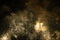 Fireworks in the city of Dnipro in Ukraine at night on the day of the city September 12 2020