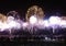 Fireworks at copacabana beach