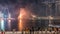 Fireworks display over the Marina Bay waterfront in celebration of the Lunar New Year timelapse