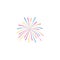 fireworks logo vector