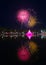Fireworks and Loi Krathong Festival,Thailand.