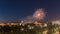 Fireworks over Spokane Washington