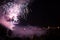 Fireworks at Rothenburg, Bavaria, Germany