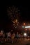 Fireworks at Start of Honolulu Marathon