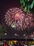 Fireworks Tet Lunar New Year celebration