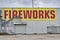Fireworks warehouse retail place in Houston, TX.