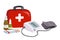First aid, blood pressure device, medicines