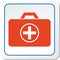 First Aid Box Icon Vector Graphical Representation