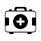 The first aid kit icon typically represents a collection of supplies and equipment used to provide medical assistance