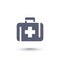 First aid kit, medicine chest icon