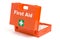 First Aid Kit on a white background