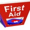 First Aid Manual Shows Emergency Medical Help