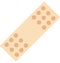 first aid plaster, band aid, Isolated Vector icon that can be easily modified or edit