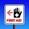 First aid sign