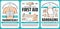 First aid and trauma wound bandaging posters