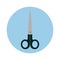 First aids scissors icon
