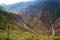 The first bend of the Mekong river