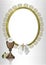 First Communion oval photo frame