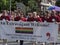 First Congregational Church Members walking at Indy Pride