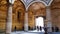 First courtyard of Palazzo Vecchio, Florence, Tuscany, Italy