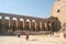 The First Courtyard at the Temple of Amun, Karnak