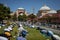 First Friday Pray After Eid-al-Adha at Hagia Sophia Mosque and Square on August 7, 2020 in Istanbul, Turkey