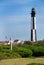 First Landing Cross Monument and New Cape Henry Lighthouse, Virginia USA