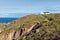 First and last house Land`s End Cornwall UK the most westerly point of England on the Penwith peninsula