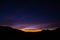 First Light of Day Breaks Over the Chisos Mountains