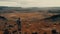 First man on Mars: Epic cinematic view in hyper-detail