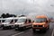 First Moscow Parade of City Transport. Emergency cars