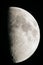 First quarter Moon