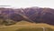 The first snow on Sibillini mountains