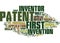 First To Invent Vs First To Patent Word Cloud Concept