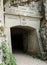 First tunnel of the Tunnel Road on Mount Pasubio with the inscri