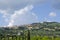 First View of Cortona, Italy