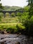 First view of the Glen Finnan Viaduct