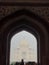 First view of Taj Mahal