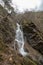 First waterfall in canyon Hell in Borovnica