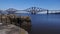 Firth of Forth Bridge in Scotland