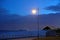 Firth of Forth from Fife, Scotland, at nightfall