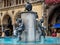 Fischbrunnen fountain in Marienplatz in Munich. Germany