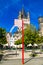 Fischmarkt and Great St. Martin church, Koln - Cologne, Germany, 05.07.17