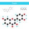 Fisetin. Structural chemical formula