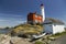 Fisgard Lighthouse and Fishing Boat Victoria Vancouver Island