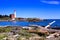 Fisgard Lighthouse National Historic Site near Victoria, Canada