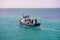 Fish Boat Returning from Toil, Mediterranean Sea Fishing Boats