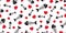 Fish bone seamless pattern vector heart valentine tuna salmon dolphin shark ocean sea scarf isolated tile background repeat wallpa