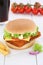 Fish burger fishburger hamburger menu meal cola drink